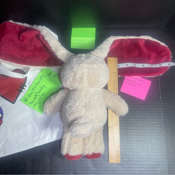 LAST DAY! BNIB GENUINE PLUSHIE DREADFUL LOVE RABBIT AND MATCHING TOTE - Picture 10 of 16